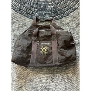 Vintage Kipling Brand Nylon Water Repellent Duffle Luggage Bag, Top Handle Carry